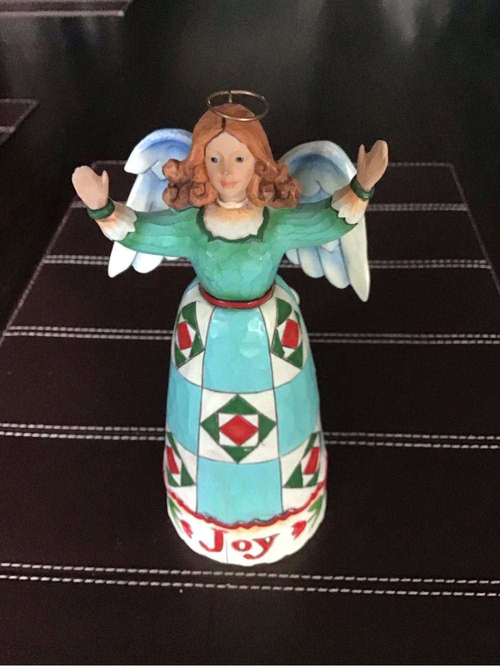 Jim Shore Angel of Pure Joy Figurine with Red Accents